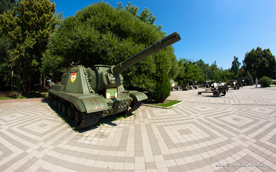 Музей военной техники в Краснодаре